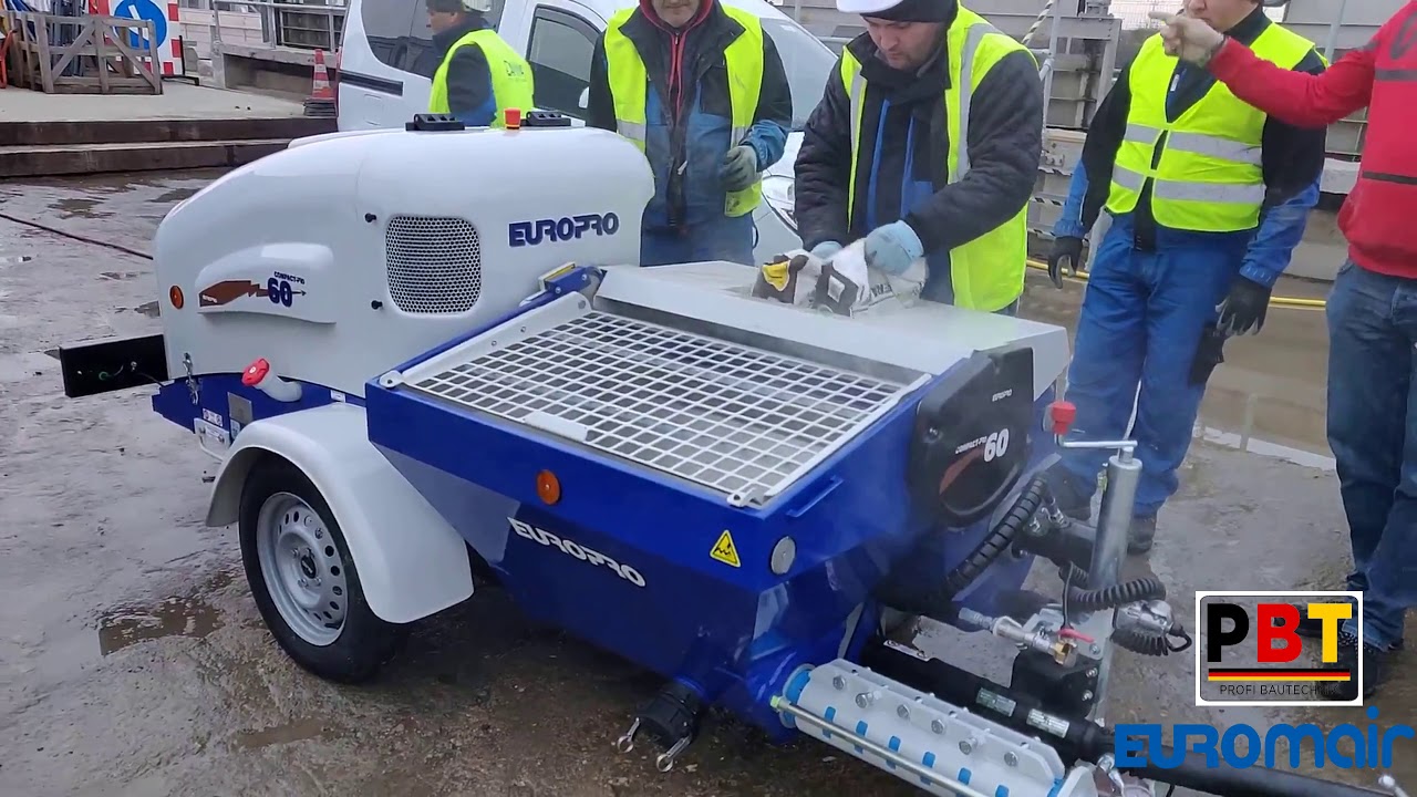 Euromair Compact-Pro 60 start-up and training