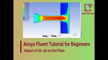 Ansys Fluent Tutorial for Beginners: Impact of Air Jet on Hot Plate
