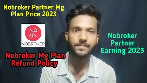 Nobroker Partner Mg Plan 2023, Nobroker Partner Commission, Nobroker Partner Lead, Per Month Earning