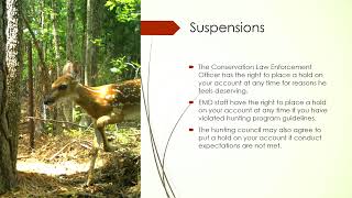 2025/2026 Fort Gegg-Adams Hunter Safety Brief