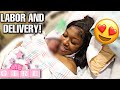 SHE&#39;S FINALLY HERE!!! LABOR AND DELIVERY OF BABY KALIAH | BIRTH VLOG