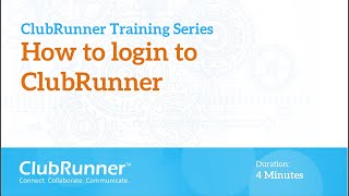 How do I login to ClubRunner?