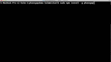Install PhoneGap on Your PC