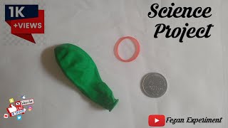Easy science exhibition projects | Science projects working model | Dancing balloon #experiment