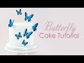Gumpaste Butterfly Cake Decorating Tutorial