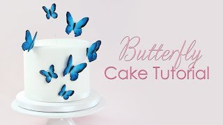 Gumpaste Butterfly Cake Decorating Tutorial