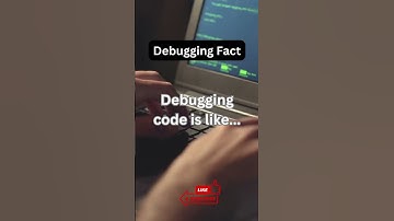 Debugging code is like #debugging #facts #ytshorts #softwareengineer