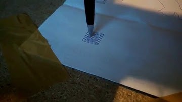 Homemade CNC mill - next gcode test