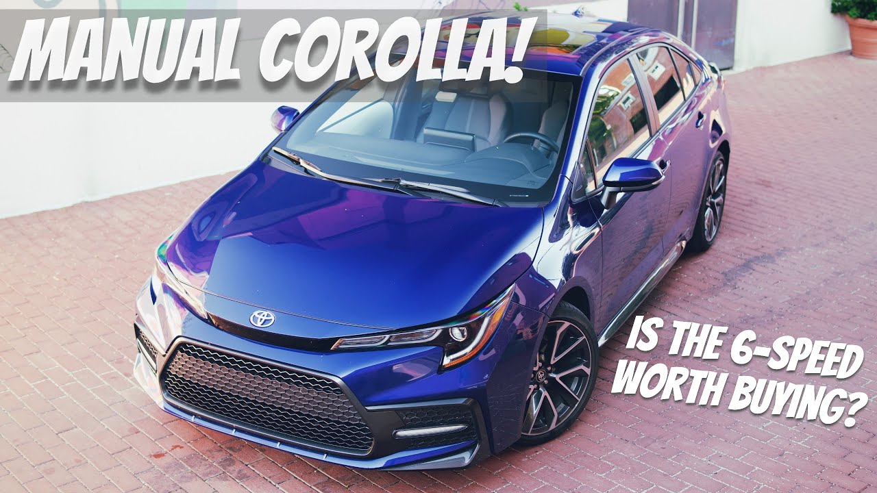2021 Toyota Corolla SE 6Speed MANUAL Review Save the Manuals, or