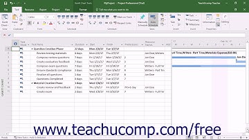 Project 2016 Tutorial The Scroll Bar Microsoft Training