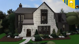 Bloxburg speedbuild: Modernised Family Tudor House | Roblox