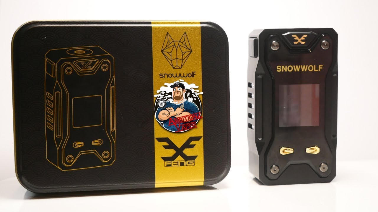 Snowwolf X Feng 230w TC Box Mod Review | Zodiacs???