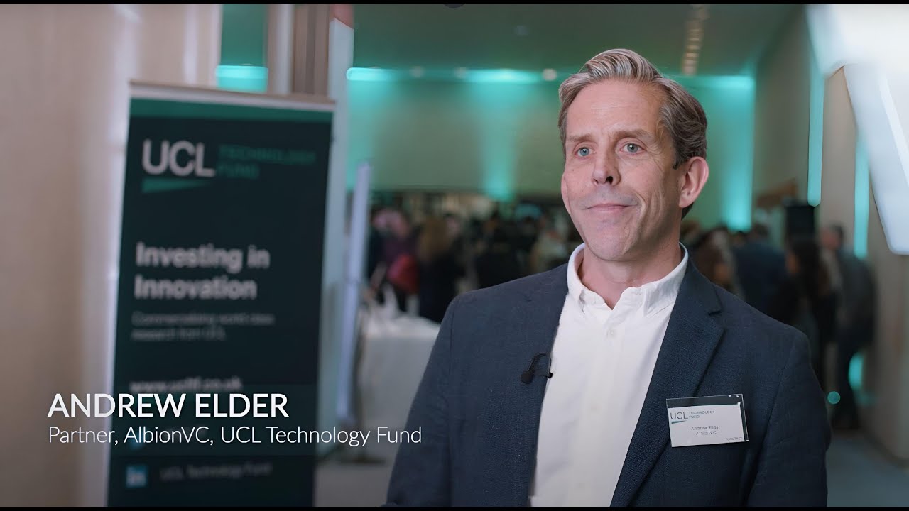 Andrew Elder (Partner, AlbionVC, UCL Technology Fund) - UCLTF Showcase 2022