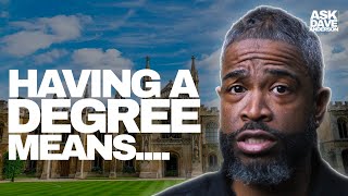 Dave Gets Real About Student Loans And College Degrees Ask Dave Anderson