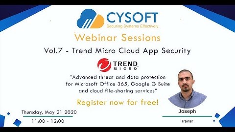 Cloud App Security - Trend Micro