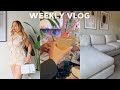 WEEKLY VLOG | New Couch, Girls Night, Shopping, etc.