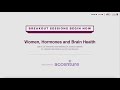 Breakout #4 - Women, Hormones, and Brain Health: What Women Need to Know