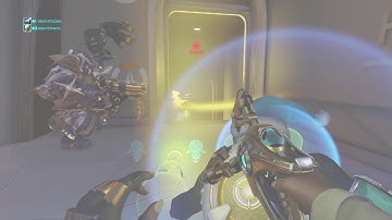 Overwatch: Symmetra bugged highlight intro.