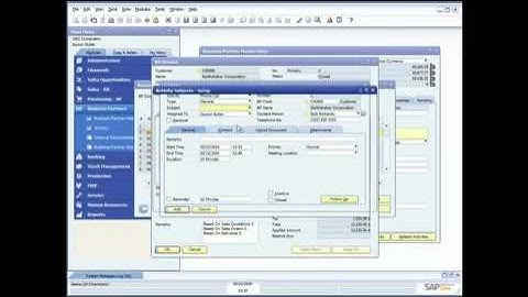 SAP Business One 8.8 - An Integrated Solution