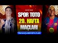 SPOR TOTO 20. HAFTA MAÇLARI VE TAHMİNLERİ | Bahisci İmam