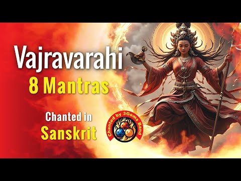 🎥 🎵 Vajravarahi Vajrayogini 8 MANTRAS of Buddhist Blessing & Empowering Sanskrit Dharani