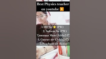 BEST PHYSICS TEACHER ON YOUTUBE ▶️ #yakeenbatch #physics #bestteacher #tips #archanakushwahneet