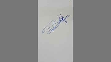 Satish signature calligraphy #shorts