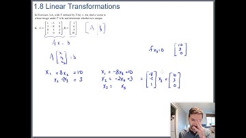 Linear Transformations homework examples (Math 204 Section 1.8 video 2)