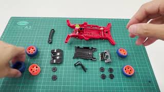 STOCK ミニ四駆 Tamiya 18102 ★ 1/32 Mini 4WD Lupine Racer 2 AR Chassis