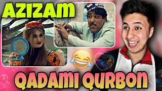 Qadami Qurbon “Azizam”ری اکشن به موزیک باحال تاجیکی😂❤️‍🔥(عزیزم)