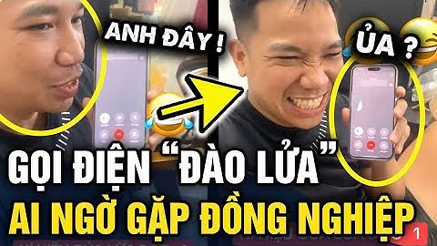 Gọi điện ĐỊNH ĐÀO LỬA, nhân viên nghe ÁM HIỆU liền nhận ra ĐỒNG NGHIỆP VỀ HƯU | Tin 3 Phút