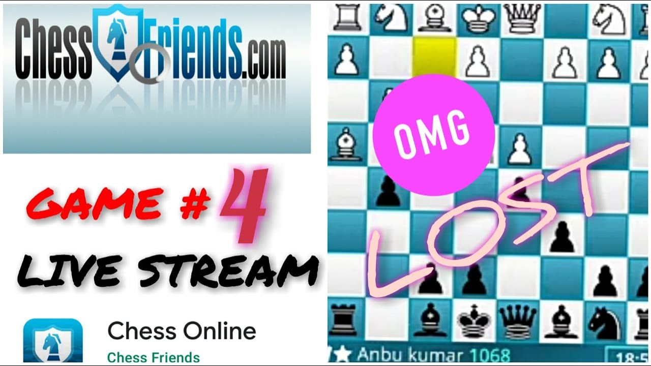 CHESS LIVE STREAM ONLINE GAME 4 - YouTube