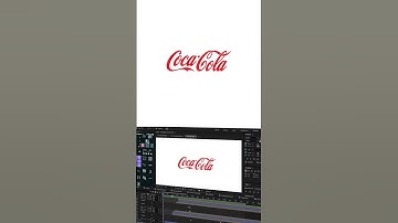 Coca-Cola Logo Animation in After Effects #logoanimation #aftereffects #motiongraphics