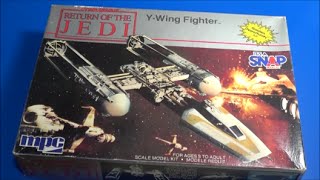 Classic MPC Star Wars Y-Wing Model Kit Review - YouTube