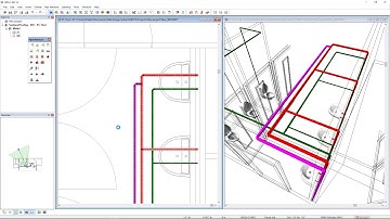 Designing and calculating a potable water system in DDS-CAD