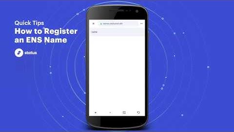 Quick Tip - How to Register an ENS Username