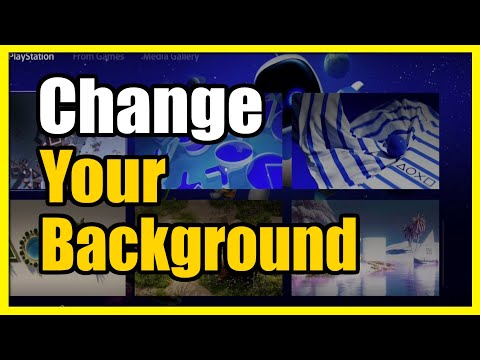 How to Change your Background Picture on the PS5 Home Screen (Easy Tutorial)