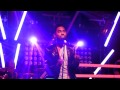 Miguel performing "Lotus Flower Bomb" live @ the Independent in San Francisco on September 10, 2012