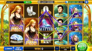 Slots Oz - Cinderella 🎰 Android Gameplay Vegas Casino Slot Jackpot Big Mega Wins Spins screenshot 1