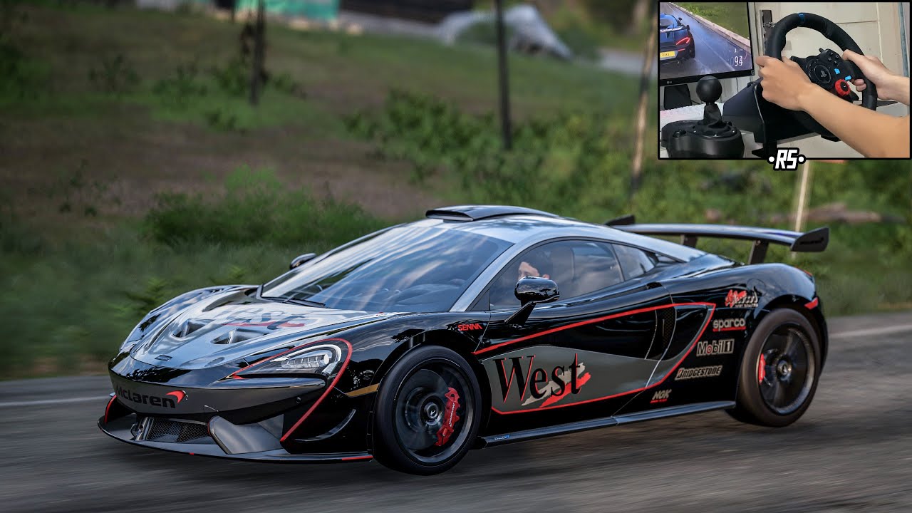 McLaren 602R - Forza Horizon 5 - Logitech G29 Gameplay - YouTube