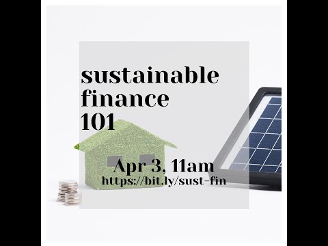 oiConference - Session 1.2) Sustainable Finance 101