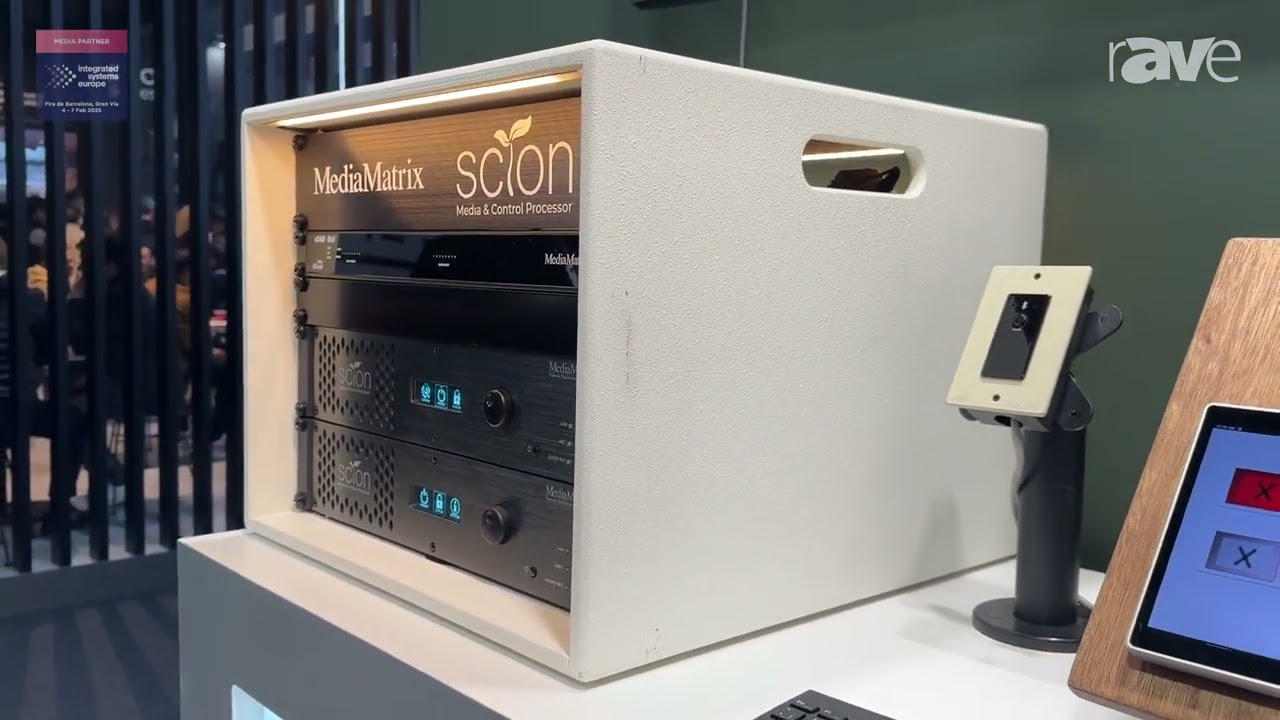 ISE 2025: Peavey Exhibits Scion MediaMatrix 3rd Generation and