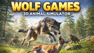 Wolf Games 3D Animal Simulator - Build Your Wolf Pack & Rule the Wild! screenshot 2