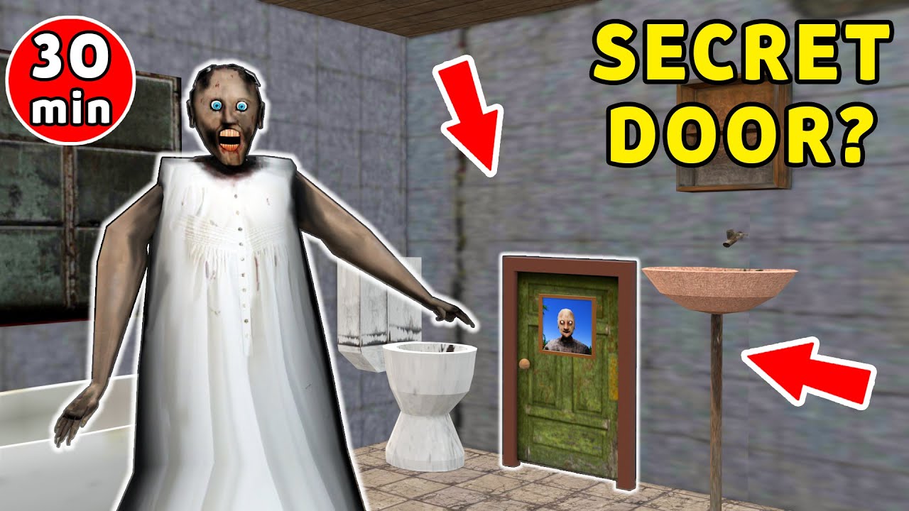 Granny vs Grandpa vs Chamber of Secrets vs New Door - funny horror animation (fun mix 4)