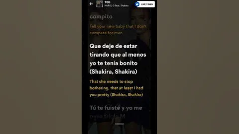 TQG - KAROL G ft.Shakira /#shakira #karolg #tqg #lyrics #song