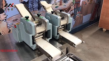 Small imitation hand dumpling wrapper machine