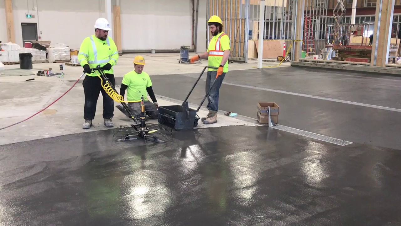 Tc Floors West Polyurethane Concrete Youtube