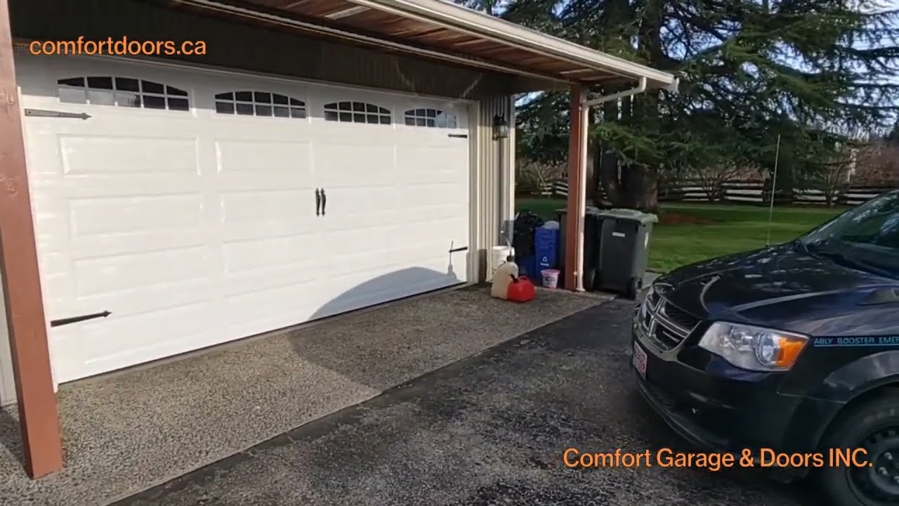 2 Amarr Stockton Replacement Window Inserts – Long Panel Garage Doors, White Finish