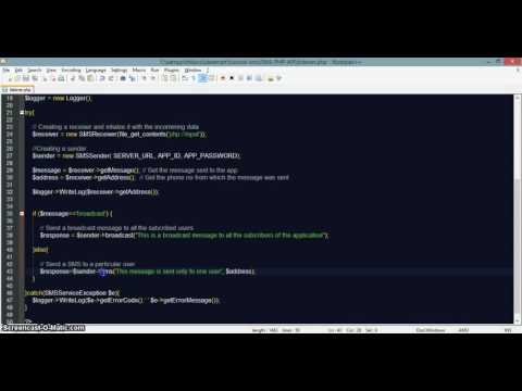 Ideamart PHP SMS API Tutorial