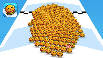 Satisfying Mobile Game Food Run Top Gameplay Walkthrough All Levels Big Update Max Skills Free